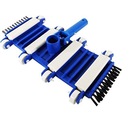 well2wellness ® Brosse aspirateur de Fond de Piscine Mida.Sweep Aspirateur de Fond à 8 Roues avec brosses latérales - Publicité well2wellness ® Brosse aspirateur de Fond de Piscine Mida.Sweep Aspirateur de Fond à 8 Roues avec brosses latérales - Publicité
