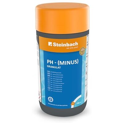 Steinbach Piscine Chimie, PH Minus Granules, Blanc, 10 x 10 x 20 cm, 0753001 - Publicité Steinbach Piscine Chimie, PH Minus Granules, Blanc, 10 x 10 x 20 cm, 0753001 - Publicité