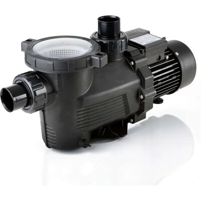 AREBOS Pompe de piscine 800 W Pompe de filtration avec préfiltre & 19000 l/h Pompe de piscine pour système de filtration à sable et système de filtration Puissante et économe en énergie - Publicité AREBOS Pompe de piscine 800 W Pompe de filtration avec préfiltre & 19000 l/h Pompe de piscine pour système de filtration à sable et système de filtration Puissante et économe en énergie - Publicité