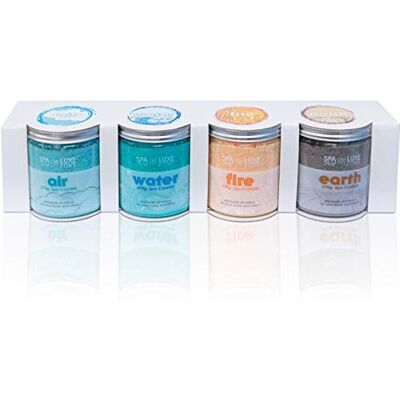 POWERHAUS24 AquaFinesse Spa de Luxe Lot de 4 cristaux de bain - Publicité POWERHAUS24 AquaFinesse Spa de Luxe Lot de 4 cristaux de bain - Publicité