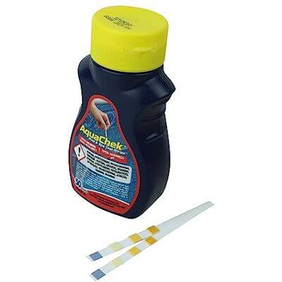 AquaChek Lot de 2 x 50 bandelettes d'analyse pour Piscine ou Spa Brome Rouge - Publicité AquaChek Lot de 2 x 50 bandelettes d'analyse pour Piscine ou Spa Brome Rouge - Publicité
