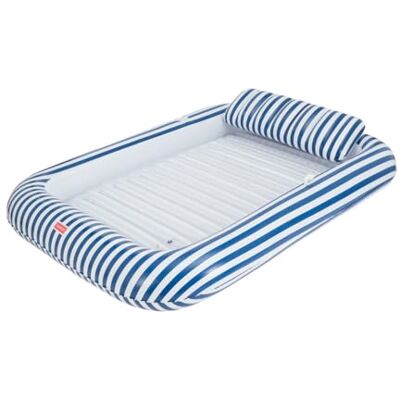 Flamingueo Bouee Piscine Tanning Pool avec Asperseur PVC Résistant Porte-Boisson Inclus PVC Résistant Très Grande Taille Oreiller Amovible Bleu - Publicité Flamingueo Bouee Piscine Tanning Pool avec Asperseur PVC Résistant Porte-Boisson Inclus PVC Résistant Très Grande Taille Oreiller Amovible Bleu - Publicité