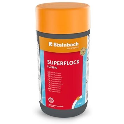 Steinbach piscine Chimie, Superflock liquide, blanc, 10 x 10 x 20 cm, 0754301 - Publicité Steinbach piscine Chimie, Superflock liquide, blanc, 10 x 10 x 20 cm, 0754301 - Publicité