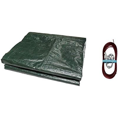 well2wellness Bâche de Piscine Ovale 7,35 x 4,60 m 180g/m² Couverture de Piscine - Publicité well2wellness Bâche de Piscine Ovale 7,35 x 4,60 m 180g/m² Couverture de Piscine - Publicité