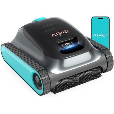 AIPER (2026 Upgrade) Scuba S1 Robot Piscine Nettoyage Sol, Parois & Ligne d’Eau, Autonomie de 270 Min, Filtration Ultra-Fine, Navigation Intelligente, Application & Mises à Jour OTA, Bleu - Publicité AIPER (2026 Upgrade) Scuba S1 Robot Piscine Nettoyage Sol, Parois & Ligne d’Eau, Autonomie de 270 Min, Filtration Ultra-Fine, Navigation Intelligente, Application & Mises à Jour OTA, Bleu - Publicité