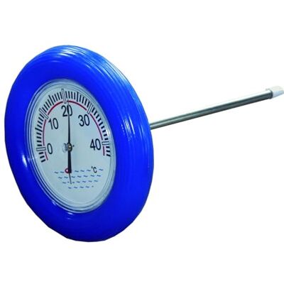 well2wellness ® Thermomètre de piscine avec anneau flottant bleu - Publicité well2wellness ® Thermomètre de piscine avec anneau flottant bleu - Publicité