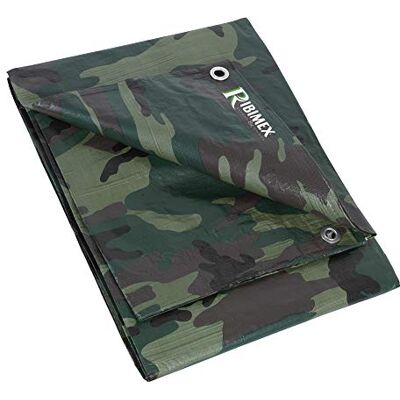 RIBIMEX So De Pm 3821B Bâche de camouflage 1,8 x 3 m 140 g/m 3821b Multicolore - Publicité RIBIMEX So De Pm 3821B Bâche de camouflage 1,8 x 3 m 140 g/m 3821b Multicolore - Publicité