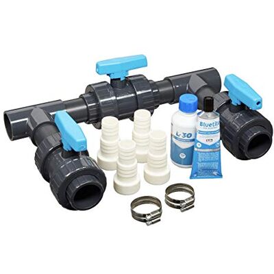 well2wellness ® Bypass Kit Basic pour pompe à chaleur, chauffage de piscine et chauffage solaire de piscine - Publicité well2wellness ® Bypass Kit Basic pour pompe à chaleur, chauffage de piscine et chauffage solaire de piscine - Publicité