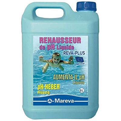 Mareva Reva-Plus booster pH - 5L - Produit piscine - Publicité Mareva Reva-Plus booster pH - 5L - Produit piscine - Publicité