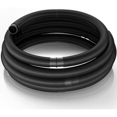 WilTec Tuyau piscine noir – 9 m de long, Ø 38 mm – Tuyau solaire flottant à sections préformées – 190 g/m – made in Europe – Boyau d’aspiration solaire - Publicité WilTec Tuyau piscine noir – 9 m de long, Ø 38 mm – Tuyau solaire flottant à sections préformées – 190 g/m – made in Europe – Boyau d’aspiration solaire - Publicité
