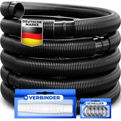 KESSER Tuyau pour bassin ® pour piscine solaire pour piscine et bassin pour pompe utilisation flexible 10 m/Ø 38 mm, noir - Publicité KESSER Tuyau pour bassin ® pour piscine solaire pour piscine et bassin pour pompe utilisation flexible 10 m/Ø 38 mm, noir - Publicité