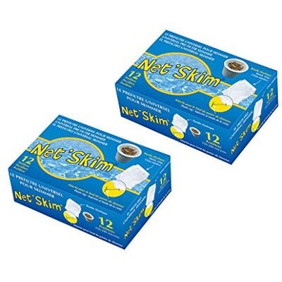 TOUCAN Chaussettes pré-filtre Net'Skim jetables Boîte de 12 pièces Lot de 2 - Publicité TOUCAN Chaussettes pré-filtre Net'Skim jetables Boîte de 12 pièces Lot de 2 - Publicité