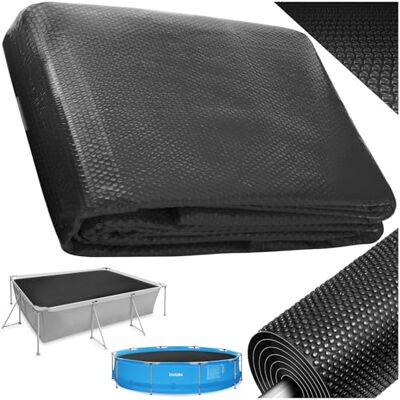 tectake ® Bache a Bulle Piscine 3,66 x 7,32 m, Bache Piscine Adaptable à la Taille souhaitée, Bâche de Protection et Chauffage Solaire rectangulaire Piscines, Spa, Bassin, Faible évaporation de l'eau - Publicité tectake ® Bache a Bulle Piscine 3,66 x 7,32 m, Bache Piscine Adaptable à la Taille souhaitée, Bâche de Protection et Chauffage Solaire rectangulaire Piscines, Spa, Bassin, Faible évaporation de l'eau - Publicité