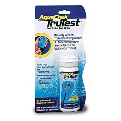 AquaChek Boîte de 50 bandelettes Recharge pour Testeur électronique Digital Trutest Lot de 2 - Publicité AquaChek Boîte de 50 bandelettes Recharge pour Testeur électronique Digital Trutest Lot de 2 - Publicité