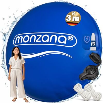 Monzana Coussin de Piscine hivernage Rond 3m XXL - Publicité Monzana Coussin de Piscine hivernage Rond 3m XXL - Publicité