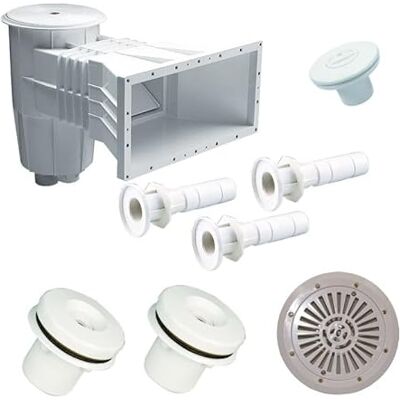 PISCINEO Kit pièces à sceller pour Piscine enterrée Liner 8m x 4m - Publicité PISCINEO Kit pièces à sceller pour Piscine enterrée Liner 8m x 4m - Publicité