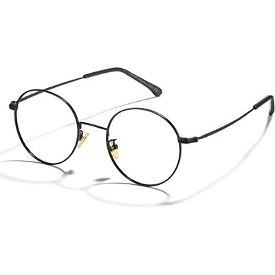 Cyxus lunette anti lumiere bleue pour hommes femmes bloquant les UV lunettes d'ordinateur lentille métal ultra léger lunettes - Publicité Cyxus lunette anti lumiere bleue pour hommes femmes bloquant les UV lunettes d'ordinateur lentille métal ultra léger lunettes - Publicité