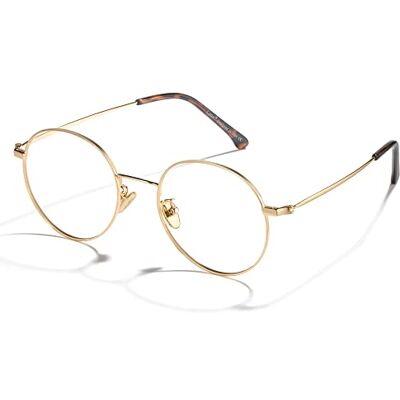 Cyxus lunette anti lumiere bleue pour hommes femmes bloquant les UV lunettes d'ordinateur lentille métal ultra léger lunettes - Publicité Cyxus lunette anti lumiere bleue pour hommes femmes bloquant les UV lunettes d'ordinateur lentille métal ultra léger lunettes - Publicité