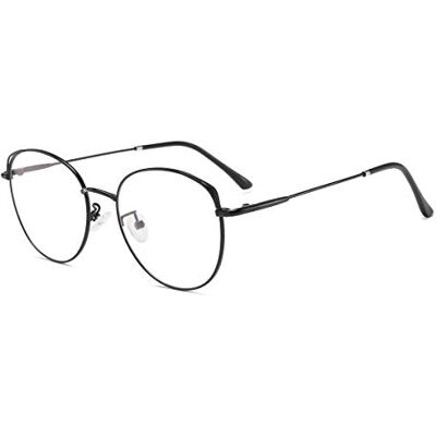 Dollger Lunettes Anti Lumière Bleue Oeil De Chat Métal Lumière Bleue Filtre Ordinateur Des Lunettes pour Femme Noir - Publicité Dollger Lunettes Anti Lumière Bleue Oeil De Chat Métal Lumière Bleue Filtre Ordinateur Des Lunettes pour Femme Noir - Publicité