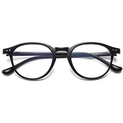 Dollger Lunette Anti Lumière Bleue Lumière bleue Filtre Ordinateur Des Lunettes Claire Rond Homme Femme - Publicité Dollger Lunette Anti Lumière Bleue Lumière bleue Filtre Ordinateur Des Lunettes Claire Rond Homme Femme - Publicité