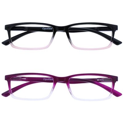 Opulize BB9-45-200 - Lunettes anti-lumière bleue - Publicité Opulize BB9-45-200 - Lunettes anti-lumière bleue - Publicité