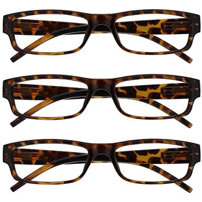 The Reading Glasses Company RR32 Tortue Marron Léger Style Designer - Lunettes de lecture - Publicité The Reading Glasses Company RR32 Tortue Marron Léger Style Designer - Lunettes de lecture - Publicité