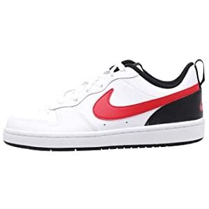 Nike Baby/Toddler Shoe Court Borough Low 2, White/University Red-Black, BQ5453-110, 21 EU (5C US) - Publicité Nike Baby/Toddler Shoe Court Borough Low 2, White/University Red-Black, BQ5453-110, 21 EU (5C US) - Publicité