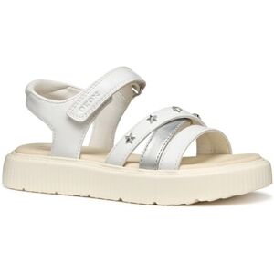 Geox J Sandal KODETTE GIR, White/Silver, 39 EU - Publicité Geox J Sandal KODETTE GIR, White/Silver, 39 EU - Publicité
