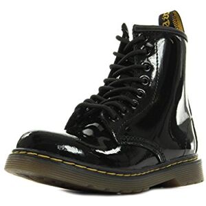 Dr. Martens Delaney, Boots mixte enfant Noir (Black Patent Lamper) 35 EU ( 2.5 UK ) - Publicité Dr. Martens Delaney, Boots mixte enfant Noir (Black Patent Lamper) 35 EU ( 2.5 UK ) - Publicité