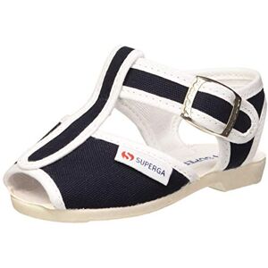 Superga 1200-COTJ Sandales à lanières Mixte Enfant Bleu (Navy 940) 21 EU - Publicité