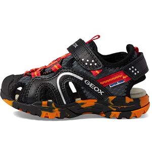 Geox Garçon J Borealis Boy Sandal, Noir Rouge, 27 EU - Publicité