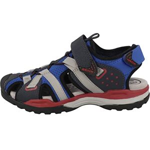 Geox Garçon J Borealis Boy B Sandales, Royal/Red, 27 EU - Publicité