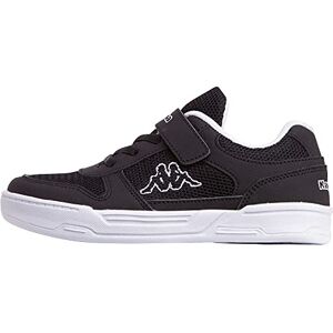 Kappa Dalton Kids Sneakers Basses, Noir (Black/White 1110), 28 EU - Publicité