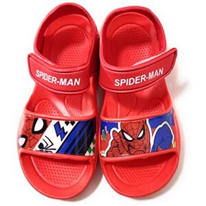 Requeteguay Urban RU Sandales Spiderman Marvel pour enfants   Sandales Spiderman pour plage ou piscine   Chaussures d'été Spiderman Marvel pour enfants, rouge, 32/33 EU - Publicité