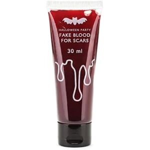 PartyDeco Tube de faux sang dans un tube de 23 ml – Maquillage d'horreur pour costume et déguisement – Sang de cinéma – Maquillage pour Halloween, carnaval, fête costumée – Rouge sang - Publicité PartyDeco Tube de faux sang dans un tube de 23 ml – Maquillage d'horreur pour costume et déguisement – Sang de cinéma – Maquillage pour Halloween, carnaval, fête costumée – Rouge sang - Publicité