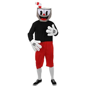 Elope Adult Cuphead Fancy Dress Costume Large/X-Large - Publicité Elope Adult Cuphead Fancy Dress Costume Large/X-Large - Publicité