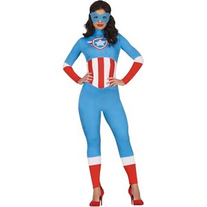 FIESTAS GUIRCA Captaine Star Déguisement pour Femme Combinaison et Masque Superhero Costume pour Femme Taille L 42-44 - Publicité FIESTAS GUIRCA Captaine Star Déguisement pour Femme Combinaison et Masque Superhero Costume pour Femme Taille L 42-44 - Publicité
