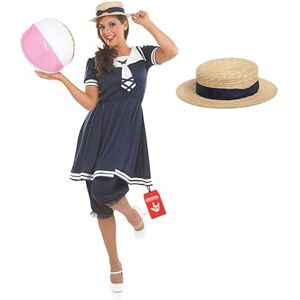 Fun Shack Déguisement Maillot De Bain 1900, Costume Femme 1900, Deguisement Marin Femme, Deguisement Theme Mer, Costume Halloween, Déguisement Carnaval Adulte, M - Publicité Fun Shack Déguisement Maillot De Bain 1900, Costume Femme 1900, Deguisement Marin Femme, Deguisement Theme Mer, Costume Halloween, Déguisement Carnaval Adulte, M - Publicité