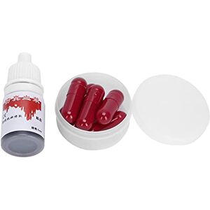 ZJchao Faux Capsules de Sang, Film Sanguin Artificiel pour Maquillage Halloween, Gel de Sang Coagulé Réaliste, Costume Cosplay Prop, Accessoires pour Party et Trick or Treat - Publicité ZJchao Faux Capsules de Sang, Film Sanguin Artificiel pour Maquillage Halloween, Gel de Sang Coagulé Réaliste, Costume Cosplay Prop, Accessoires pour Party et Trick or Treat - Publicité