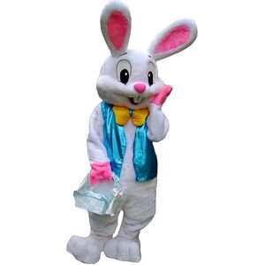 Lormaka Déguisement de lapin de Pâques avec design de dessin animé, costume de fête pour adultes - Publicité Lormaka Déguisement de lapin de Pâques avec design de dessin animé, costume de fête pour adultes - Publicité
