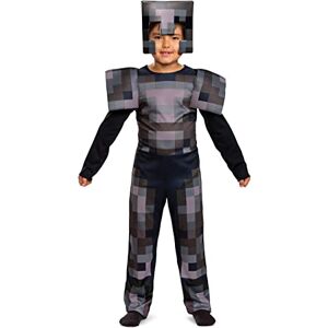 Minecraft DISGUISE Combinaison classique en nétherite pour enfant sous licence officielle avec casque et épaules en nétherite, 7 à 8 ans - Publicité Minecraft DISGUISE Combinaison classique en nétherite pour enfant sous licence officielle avec casque et épaules en nétherite, 7 à 8 ans - Publicité