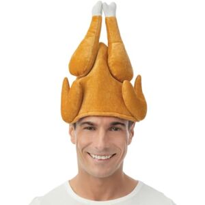 P'tit Clown Chapeaux de Noël Fantaisie Bonnet de Noel Adulte, Unisexe Parfait pour Compléter Costume Fête de Fin d'Année, Christmas Plusieurs Modèles Taille Unique (Chapeau de dinde) - Publicité P'tit Clown Chapeaux de Noël Fantaisie Bonnet de Noel Adulte, Unisexe Parfait pour Compléter Costume Fête de Fin d'Année, Christmas Plusieurs Modèles Taille Unique (Chapeau de dinde) - Publicité