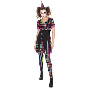 RUBIE'S Bristol Novelty Robe d’arlequin malicieux pour Halloween, taille S, pour femme Halloween - Publicité RUBIE'S Bristol Novelty Robe d’arlequin malicieux pour Halloween, taille S, pour femme Halloween - Publicité