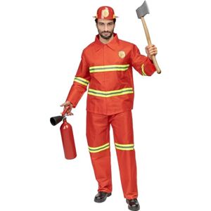 Funidelia Déguisement pompier pour femme et homme Feu, Professions Déguisement pour Adultes et accessoires pour Halloween, carnaval et fêtes. Taille M Rouge - Publicité Funidelia Déguisement pompier pour femme et homme Feu, Professions Déguisement pour Adultes et accessoires pour Halloween, carnaval et fêtes. Taille M Rouge - Publicité