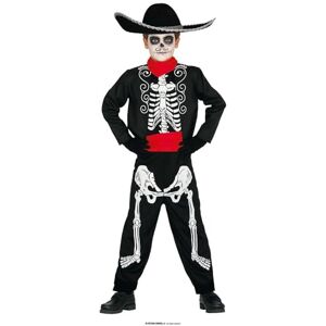 Fiestas Guirca - Scheletro Mariachi Bambino - 3-4 Ans - Costume - Publicité Fiestas Guirca - Scheletro Mariachi Bambino - 3-4 Ans - Costume - Publicité