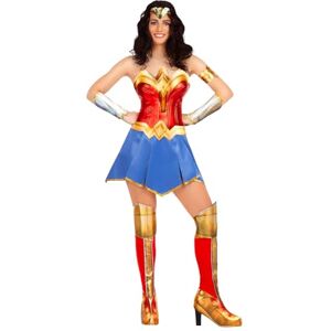 Funidelia Déguisement Wonder Woman pour Femme Super héros, DC Comics Déguisement pour Adultes et Accessoires pour Halloween, Carnaval et fêtes Taille XS Rouge - Publicité Funidelia Déguisement Wonder Woman pour Femme Super héros, DC Comics Déguisement pour Adultes et Accessoires pour Halloween, Carnaval et fêtes Taille XS Rouge - Publicité