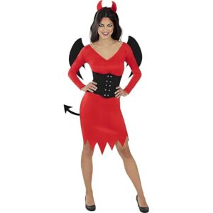 Funidelia Déguisement diablesse pour femme Démons, Diables, Halloween, Horreur Déguisement pour Adultes et accessoires pour Halloween, carnaval et fêtes Taille S Rouge - Publicité Funidelia Déguisement diablesse pour femme Démons, Diables, Halloween, Horreur Déguisement pour Adultes et accessoires pour Halloween, carnaval et fêtes Taille S Rouge - Publicité