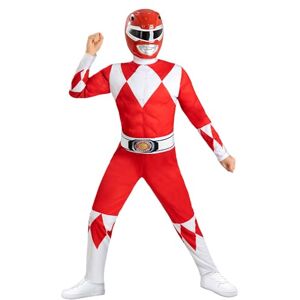 Funidelia Déguisement Officiel Power Ranger Rouge pour enfants, Comprend combinaison, ceinture et demi-masque, Super-héros Tenue pour enfants pour fêtes, Carnaval et Halloween Taille 3-4 ans - Publicité Funidelia Déguisement Officiel Power Ranger Rouge pour enfants, Comprend combinaison, ceinture et demi-masque, Super-héros Tenue pour enfants pour fêtes, Carnaval et Halloween Taille 3-4 ans - Publicité