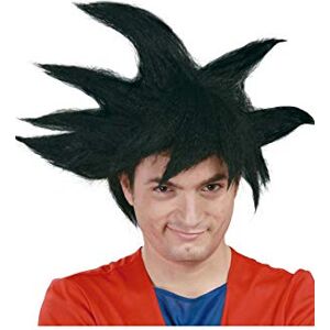 FIESTAS GUIRCA Perruque Noire Guerrier (Taille Unique) Adulte Unisexe Perruque pour Déguisement d'Anime et Cosplay Idéale pour Halloween, Carnaval, et Fêtes Déguisées Noir - Publicité FIESTAS GUIRCA Perruque Noire Guerrier (Taille Unique) Adulte Unisexe Perruque pour Déguisement d'Anime et Cosplay Idéale pour Halloween, Carnaval, et Fêtes Déguisées Noir - Publicité