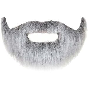 Mustaches Auto-Adhésives, Nouveauté, Léger, Short Boxed Fausse Barbe, Grise avec Blanche Couleur - Publicité Mustaches Auto-Adhésives, Nouveauté, Léger, Short Boxed Fausse Barbe, Grise avec Blanche Couleur - Publicité